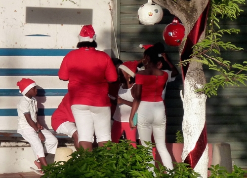 Père Noël, Sainte-Anne, Martinique